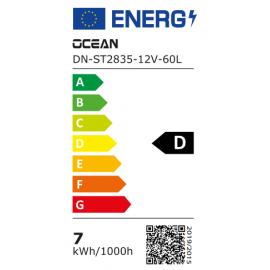 24 VOLT SAMSUNG 2835 MT 60 LEDLİ NANO İÇ MEKAN ŞERİT LED